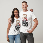 Beste papa ooit T-shirt - Gepersonaliseerd Vaderda (Unisex)