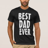 BESTE PAPA OOIT T-SHIRT T-SHIRTS (Voorkant)
