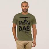 Beste papa ooit T-shirt - Vaderdag cadeau voor pap (Voorkant volledig)