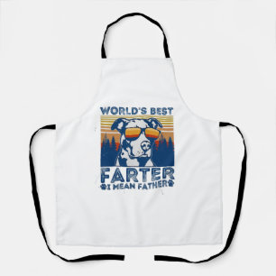 beste papa ooit t-shirt werelds beste scheter schort