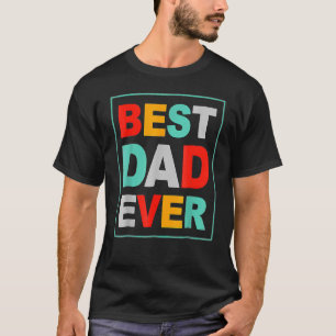 Beste papa ooit Tie Dye Fathers Dag 1 T-shirt