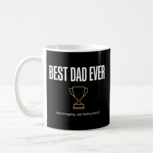 Beste papa ooit trofee shirt - Beste vaderdag cade Koffiemok