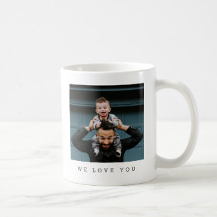Beste papa ooit twee foto gepersonaliseerd aandenk koffiemok