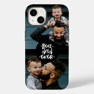Beste Papa Ooit Twee Foto Vaderdag Cadeau Case-Mate iPhone 14 Hoesje