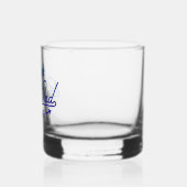 Beste papa ooit typografie met bomen whisky glas (Links)