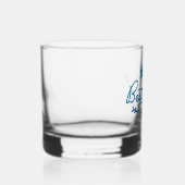 Beste papa ooit typografie met bomen whisky glas (Rechts)