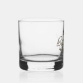 Beste papa ooit typografie met bomen whisky glas (Rechts)