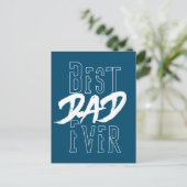 Beste Papa Ooit Uitnodiging (Staand voorkant)