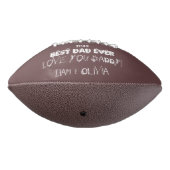 Beste papa ooit unieke leuke fotocollage american football (Gedraaid 270)