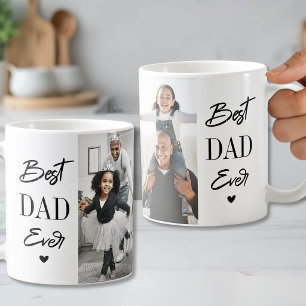 Beste Papa Ooit Vader 2 Foto Koffiemok