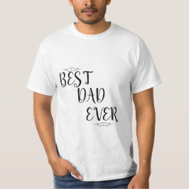 Beste papa ooit vader dag mooi T-shirt