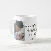 Beste papa ooit | Vaderdag 2 Foto Koffiemok (Voorkant links)