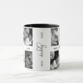 Beste papa ooit | Vaderdag 6 Foto-collage Mok (Midden)