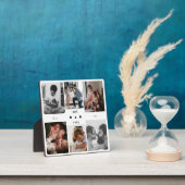 Beste papa ooit Vaderdag 6 fotocollage Fotoplaat (Insitu)