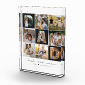 Beste papa ooit Vaderdag 9 fotocollage rooster Fotoblokken (Rechts)