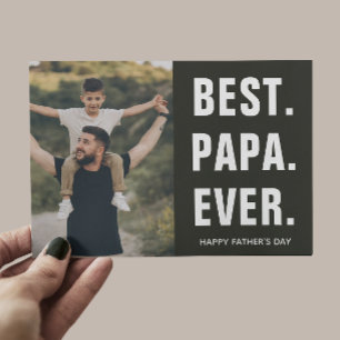 Beste. Papa. Ooit. Vaderdag Bedankkaart