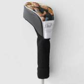Beste papa ooit Vaderdag cadeau foto Golfheadcover (Schuin)