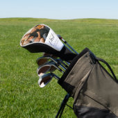 Beste papa ooit Vaderdag cadeau foto Golfheadcover (Insitu)