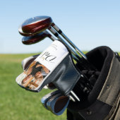 Beste papa ooit Vaderdag cadeau foto Golfheadcover (Insitu)