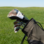 Beste papa ooit Vaderdag cadeau foto Golfheadcover (Insitu)