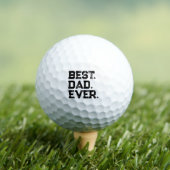 Beste Papa Ooit Vaderdag Cadeau Golfballen (Insitu Shirt)