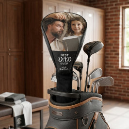 Beste papa ooit Vaderdag cadeau Golfheadcover