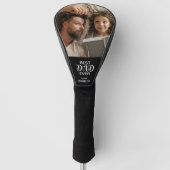 Beste papa ooit Vaderdag cadeau Golfheadcover (Voorkant)