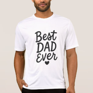 Beste papa ooit - Vaderdag cadeau-ontwerp voor vad T-shirt