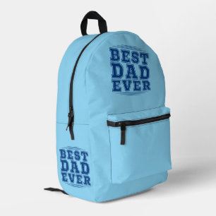 Beste papa ooit vaderdag cadeau pappa geschenk bedrukte rugzak