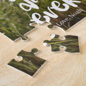 Beste Papa Ooit Vaderdag Cadeau Zoon Eigen Foto Legpuzzel (Zijkant)