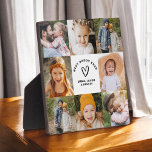 Beste papa ooit Vaderdag Foto Collage Fotoplaat<br><div class="desc">De Best Daddy Ever Vaderdag Photo Collage Plaque is een betekenisvol en gepersonaliseerd cadeau, perfect om papa te laten zien hoeveel hij van je houdt. Deze plaquette is voorzien van een aangepaste fotocollage waar je gekoesterde familieherinneringen kunt uploaden, waardoor een ontroerende herinnering ontstaat. Het stijlvolle ontwerp bevat de oprechte boodschap...</div>