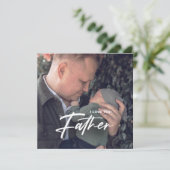Beste papa ooit | Vaderdag Foto Gift Magnet (Staand voorkant)