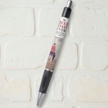 Beste papa ooit Vaderdag foto zwarte inkt pen