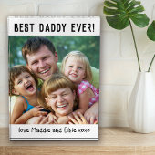 Beste papa ooit Vaderdag fotoblok