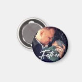 Beste Papa Ooit | Vaderdag Fotocadeau Magneet (Voorkant / Achterkant)