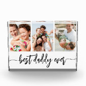 Beste papa ooit - Vaderdag fotocollage Fotoblokken (Voorkant)