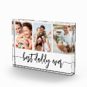 Beste papa ooit - Vaderdag fotocollage Fotoblokken (Rechts)