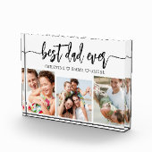 Beste papa ooit - Vaderdag fotocollage Fotoblokken (Rechts)