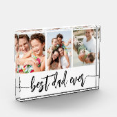 Beste papa ooit - Vaderdag fotocollage Fotoblokken (Links)