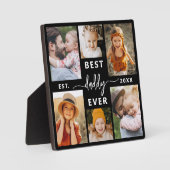 Beste papa ooit - Vaderdag fotocollage Fotoplaat (Voorkant)