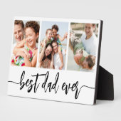 Beste papa ooit - Vaderdag fotocollage Fotoplaat (Zijkant)