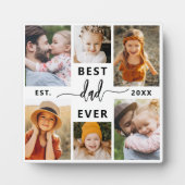 Beste papa ooit - Vaderdag fotocollage Fotoplaat (Voorkant)
