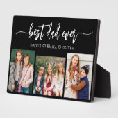 Beste papa ooit - Vaderdag fotocollage Fotoplaat (Zijkant)