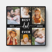 Beste papa ooit - Vaderdag fotocollage Fotoplaat (Voorkant)