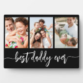 Beste papa ooit - Vaderdag fotocollage Fotoplaat (voorkant)