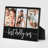 Beste papa ooit - Vaderdag fotocollage Fotoplaat (Zijkant)