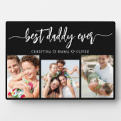 Beste papa ooit - Vaderdag fotocollage Fotoplaat (voorkant)