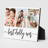 Beste papa ooit - Vaderdag fotocollage Fotoplaat (Zijkant)