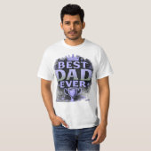 Beste papa ooit Vaderdag Grafisch T-shirt (Voorkant volledig)