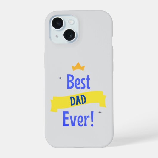 Beste papa ooit | Vaderdag iPhone 15 Case (Achterkant)